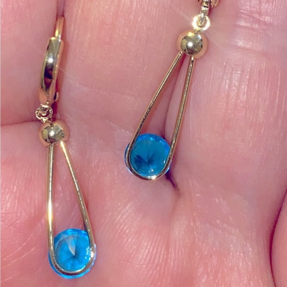 High ??quality medical ??grade gold plated stainless steel earrings ??